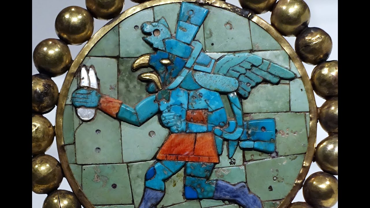 Pair of Earflares, Winged Messengers (Moche Culture, Peru)
