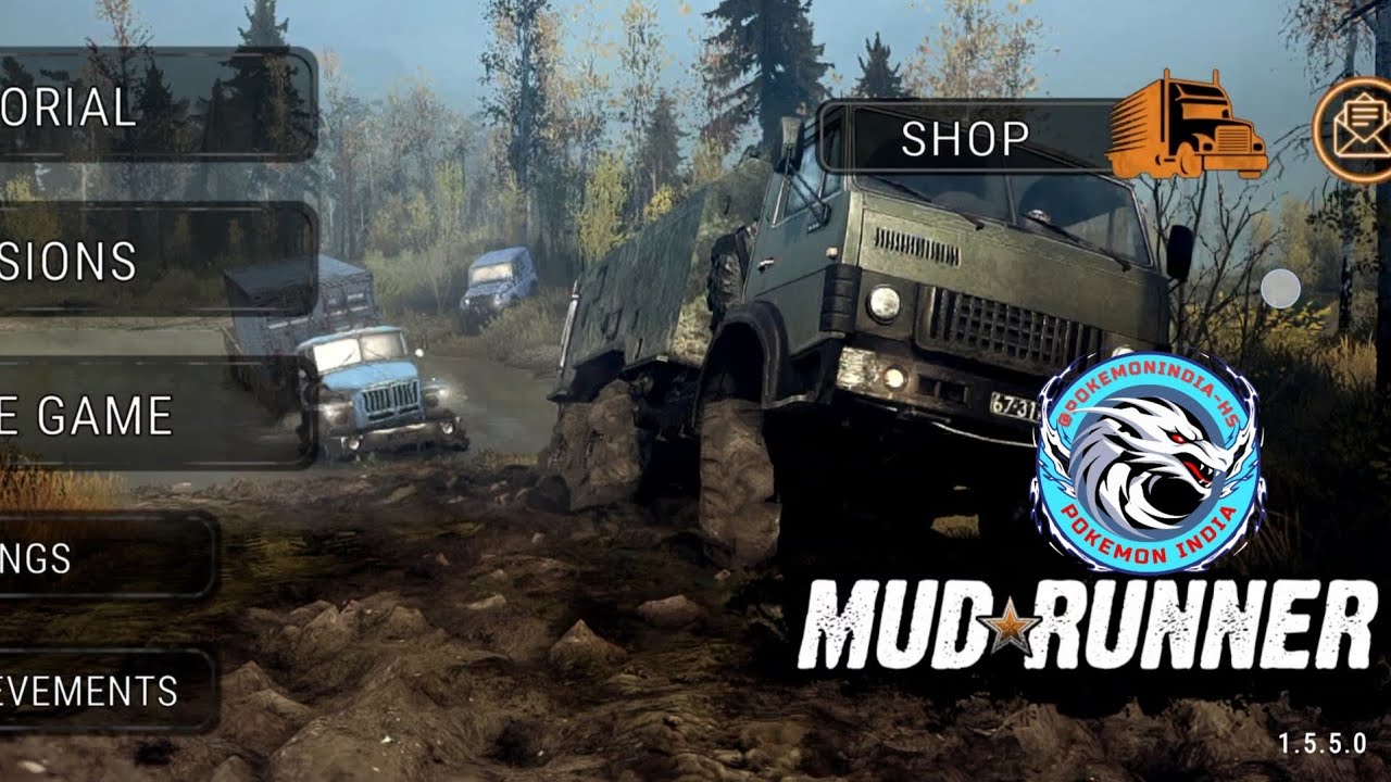 MUD RUNNER OFF ROAD TRUCKING MOBILE GAME PLAY FOR FREE GAME #offroadgame #mudrunner #truckgames 