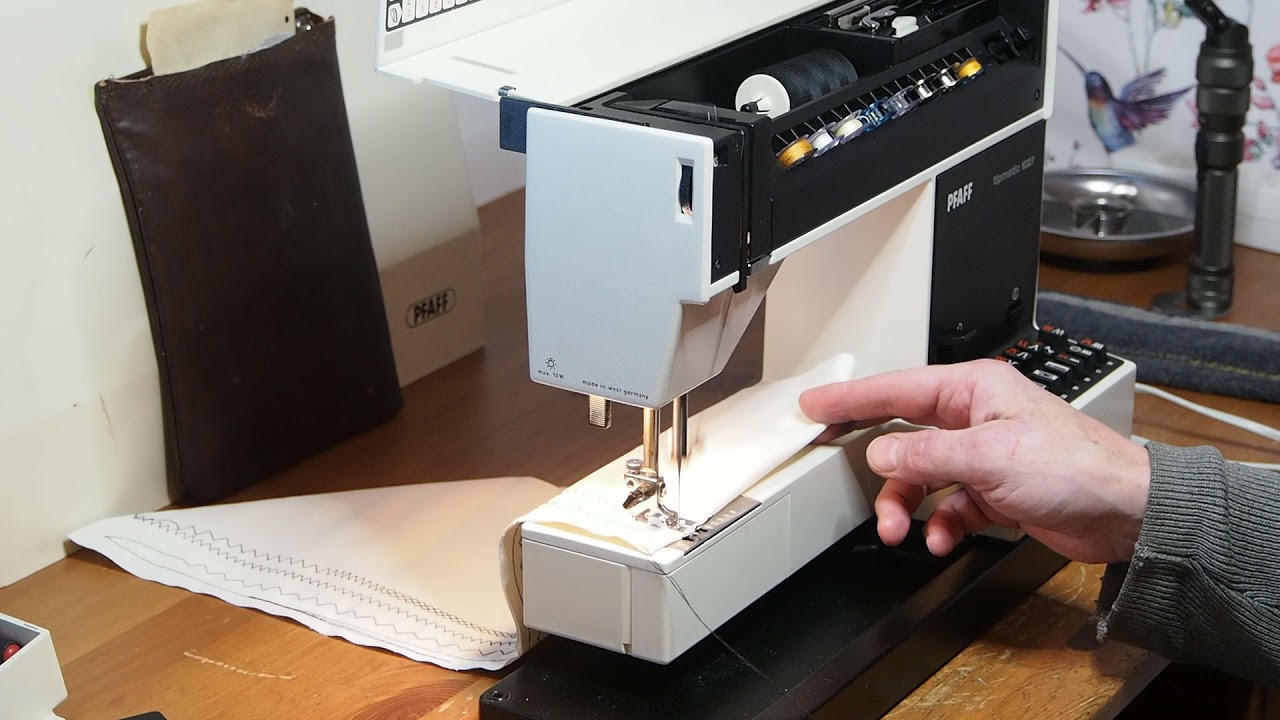 Pfaff tipmatic 1027 - perustesti