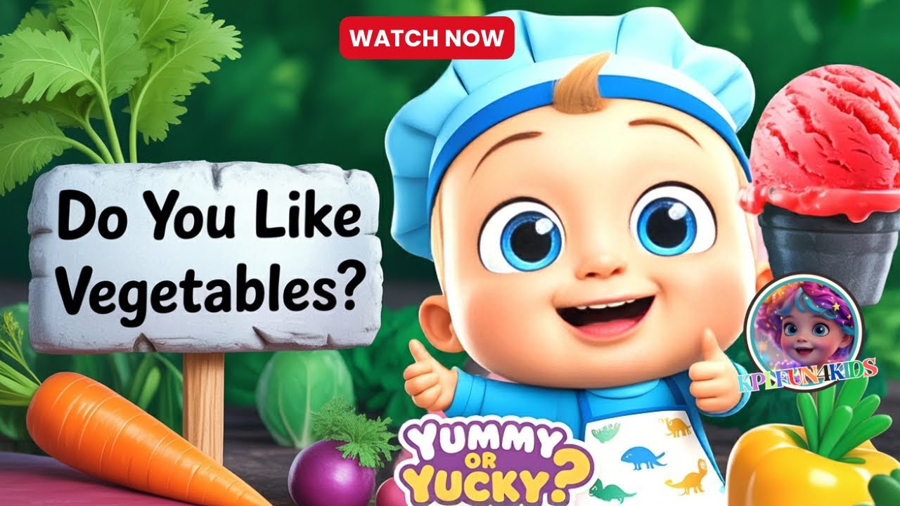 Do You Like Broccoli Song For Kids - Learn Vegetables and Healthy Eating For Toddlers