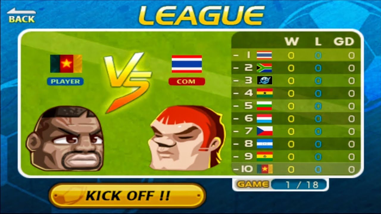 Head Soccer - Пробуди Камерун (Высшая лига)