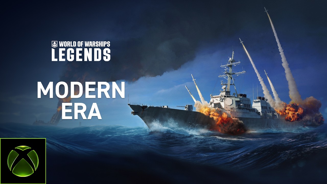 Modern Era in the Biggest Update for World of Warships: Legends