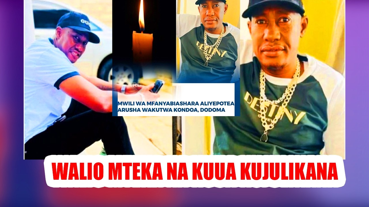 ';MANGE KIMAMBI! WALIO MUUA Mfanyabiashara maarufu wa madini Arusha Banjo WAJULIKANA WOTE.