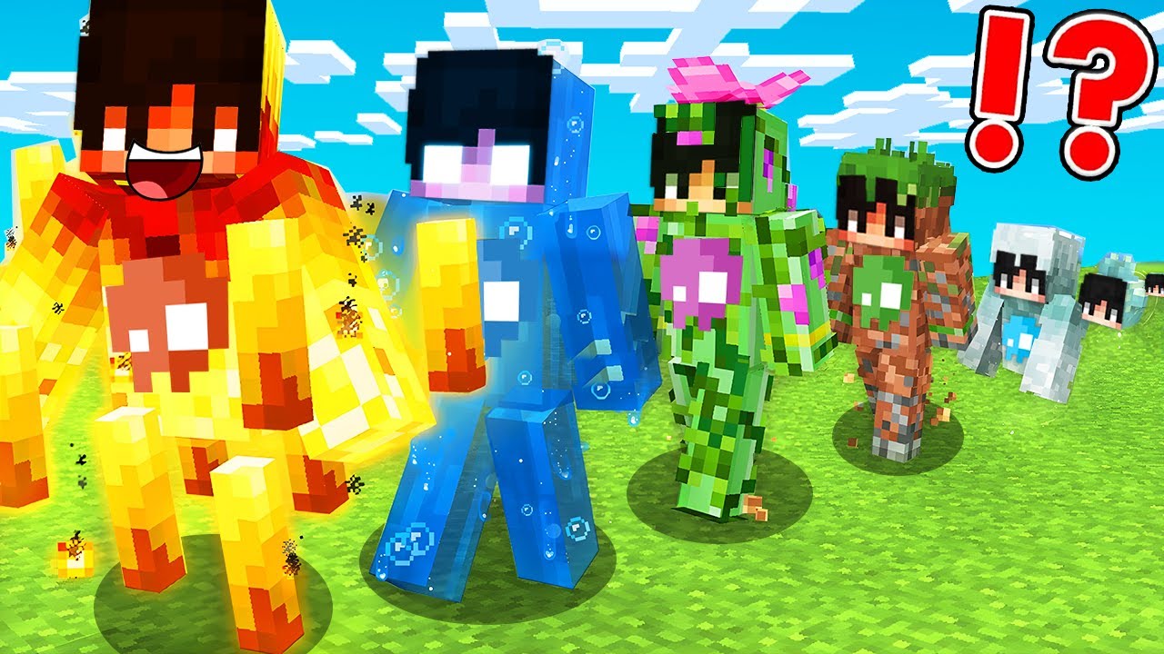 ماين كرافت كل 60 ثانية اتحول الى شخصية خارقة جديدة !!؟
