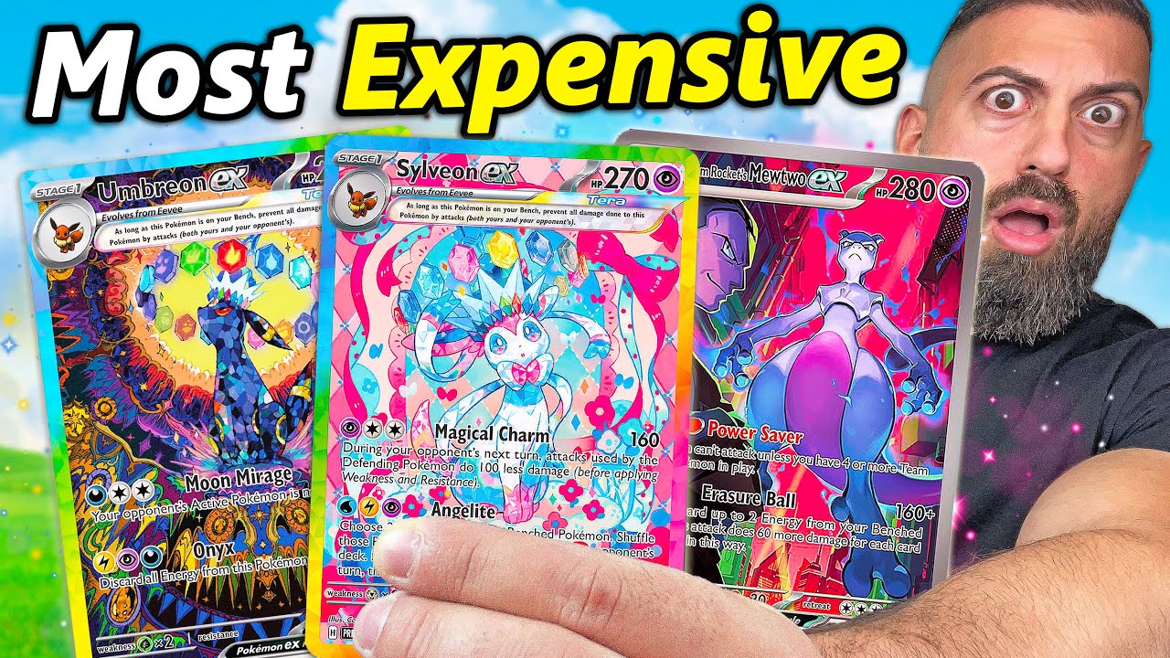 Top 10 Most Expensive Pokemon Cards of 2025