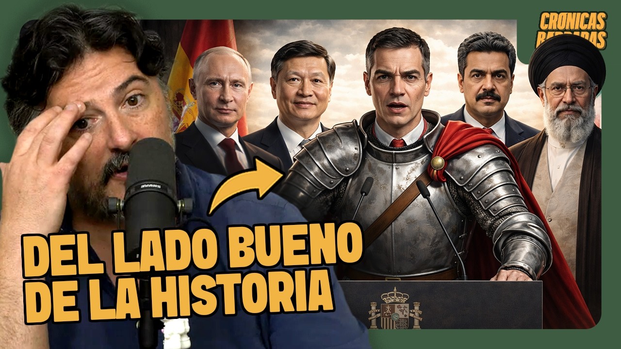 La RUEDA de SÁNCHEZ: DECLARACIONES sin PREGUNTAS | Crónicas Bárbaras: Pedro Herrero