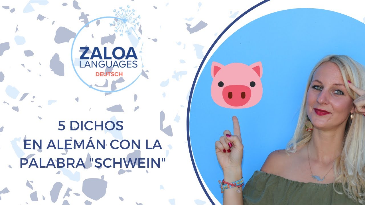 5 dichos en alemán con la palabra "Schwein"