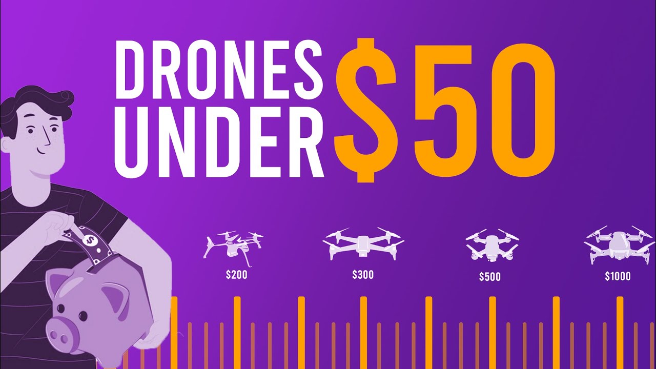 Top 5 Best drones under $50 in 2020(super cheap - for beginners)