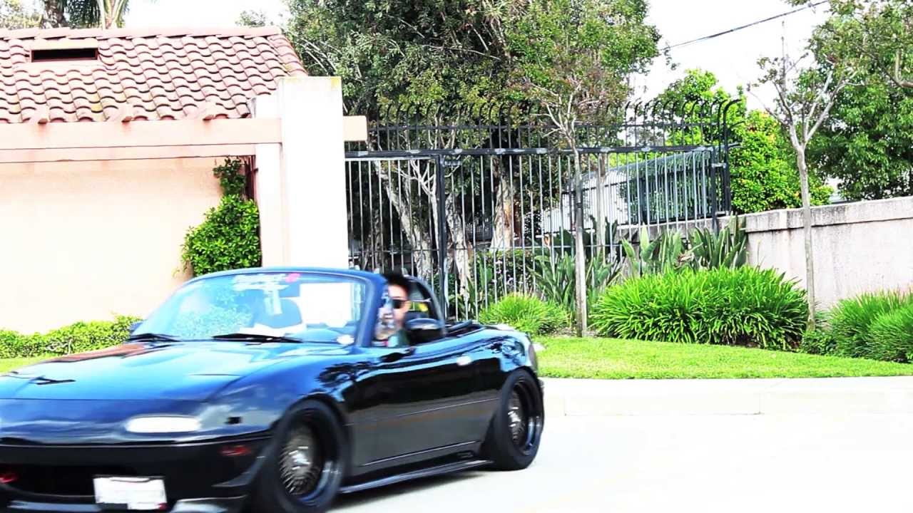Mod Slammed Black NA Miata