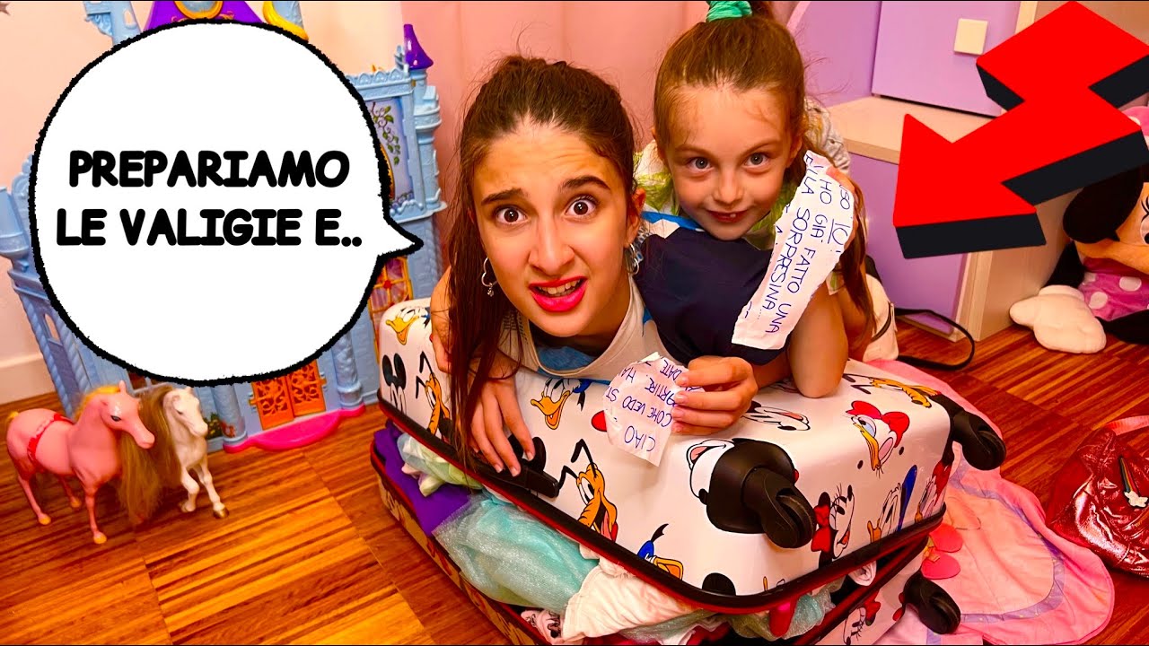 PREPARIAMO LE VALIGIE per le VACANZE E…😱