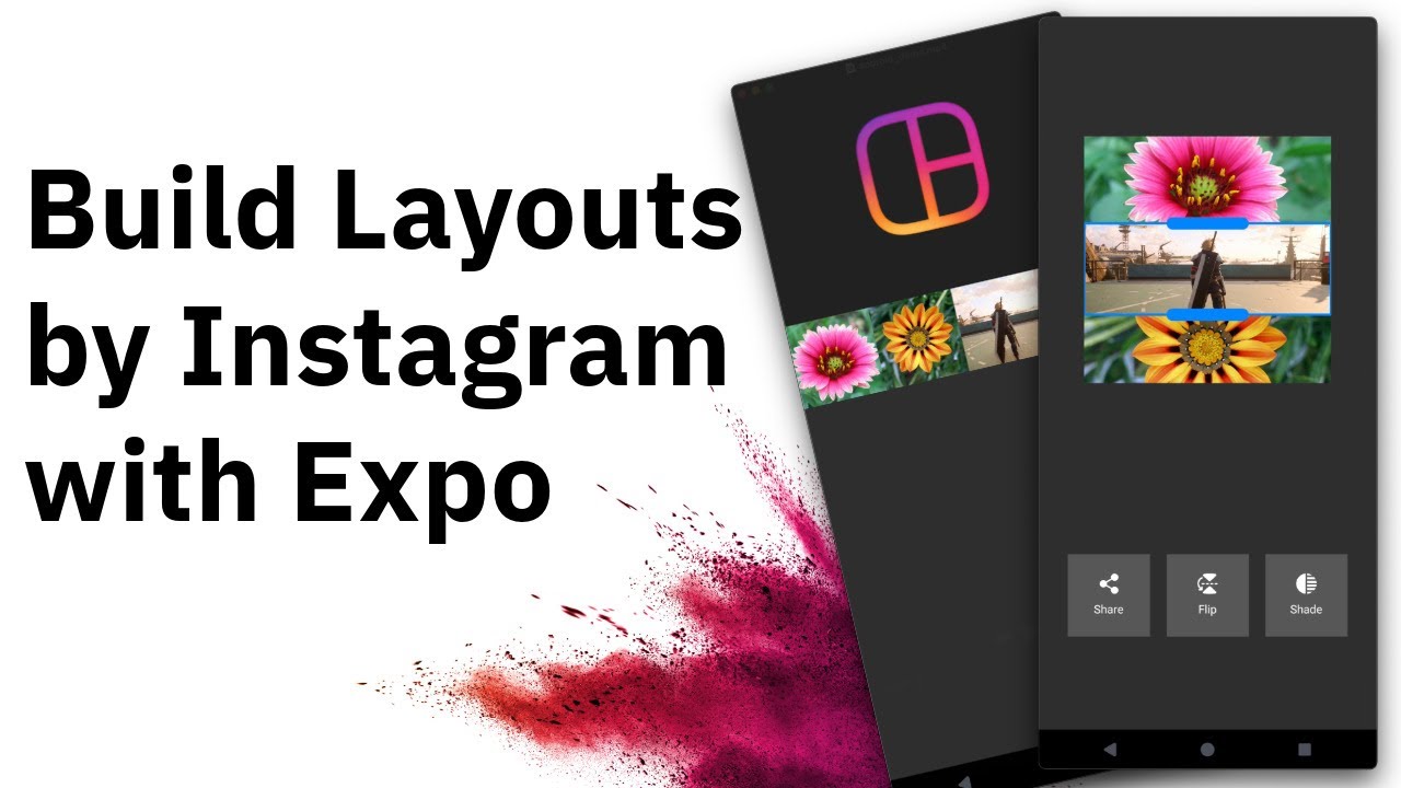 Build Layouts By Instagram with Expo and React-Native