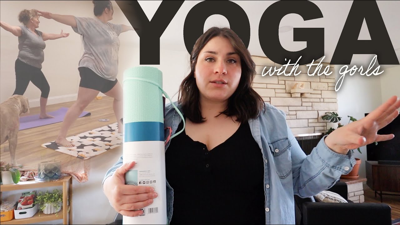 making a yoga studio in my home for the gorls