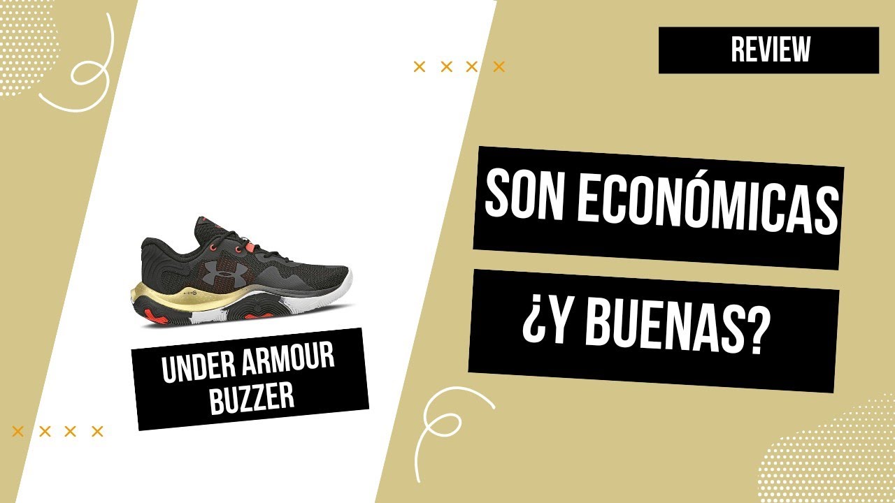 ¿Es posible pagar poco por un buen calzado? 👟Review Under Armour Buzzer👟 Español Argento