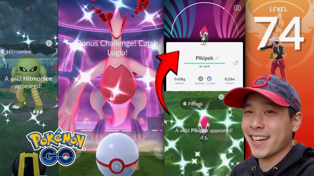 Уровень 74 в Pokémon GO! Шайни Динамакс Лугия поймана с ЭТИМИ Шайни!