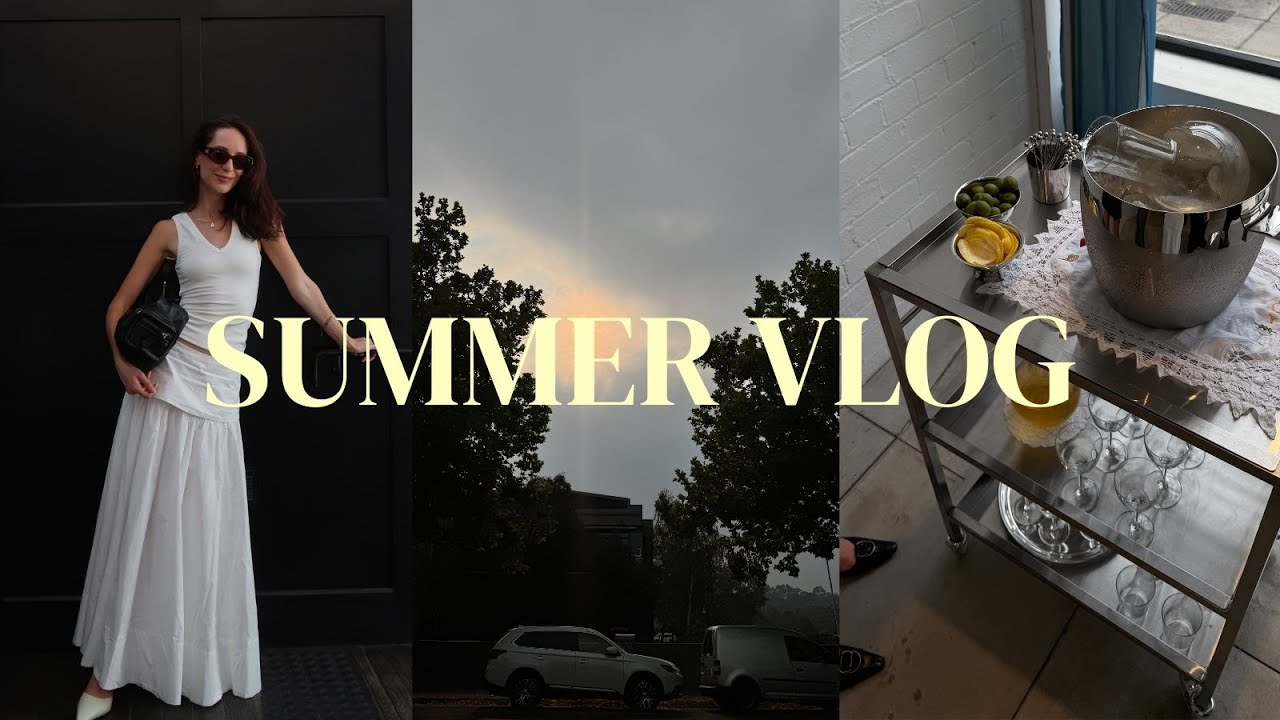 summer vlog | outfits, summer events, health + wellness days