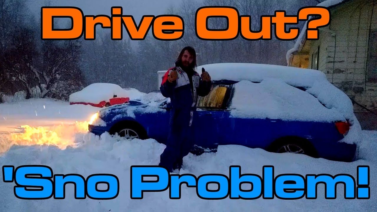 WRX Smashes Deep Snow - Gotta Love Subaru AWD!