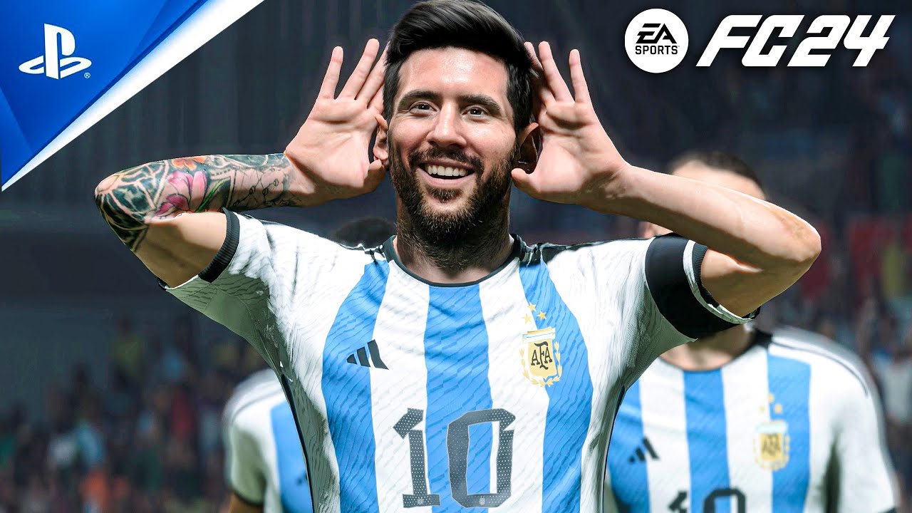 FC 24 | Argentina vs Portugal - Messi vs Ronaldo | 4K