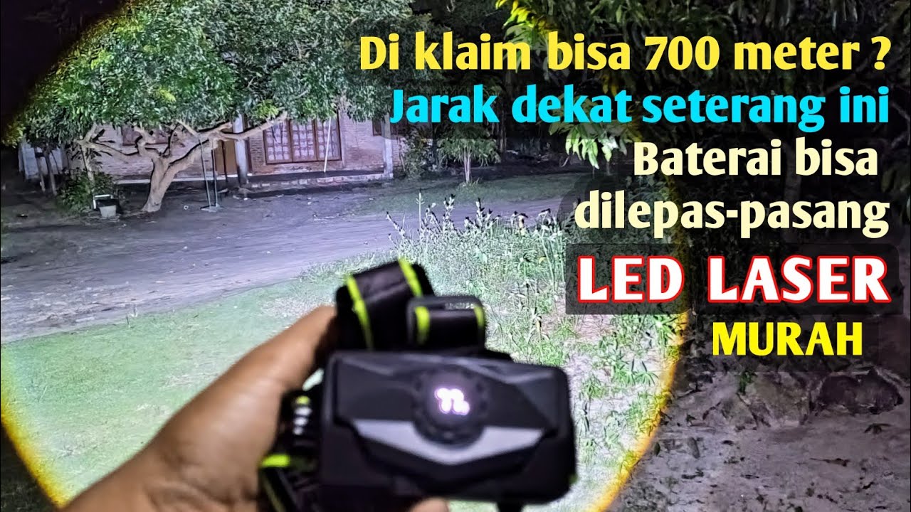 LONGDA A27 LED LASER SENTER TERANG MURAH DAN TAHAN LAMA