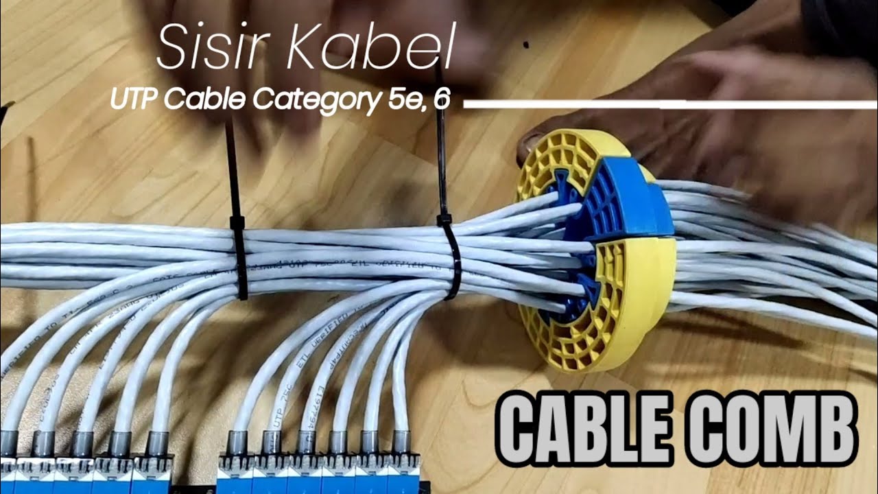 CABLE COMB | CARA PENGGUNAAN SISIR KABEL