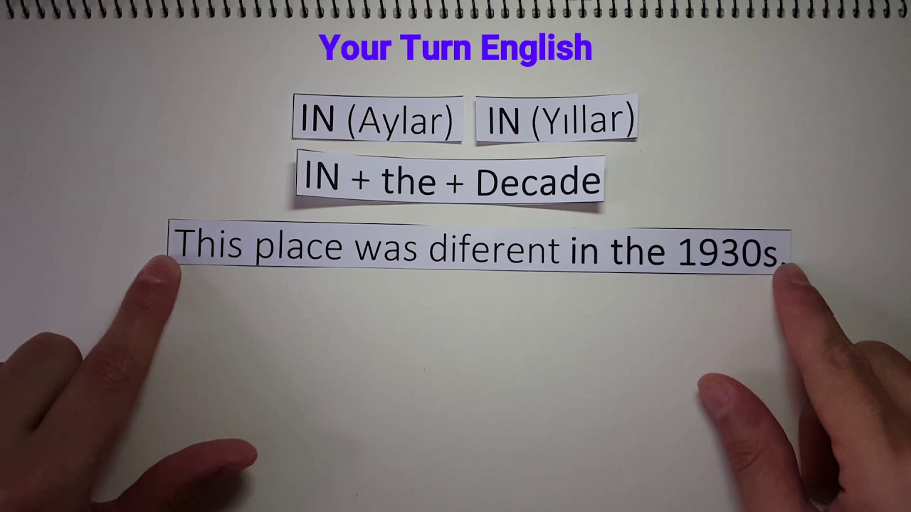 İngilizce Zaman Edatları 