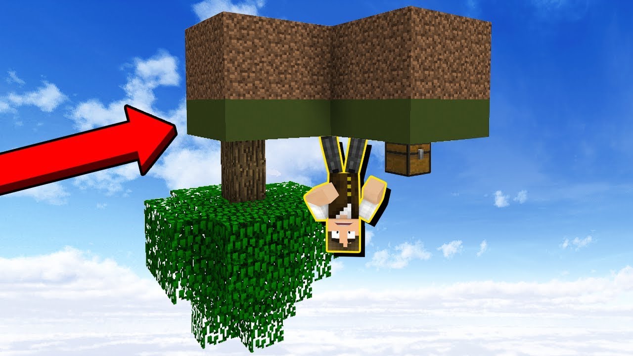 Minecraft: É IMPOSSÍVEL SOBREVIVER NESSA ILHA DE CABEÇA PARA BAIXO!