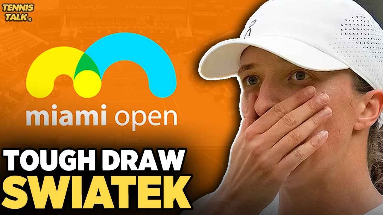 Свентек предстоит непростая жеребьевка на Открытом чемпионате Майами 2026 | Новости тенниса