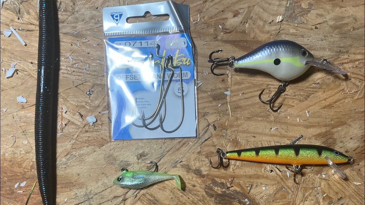 Advice from a weekend angler: what lures to buy when getting started