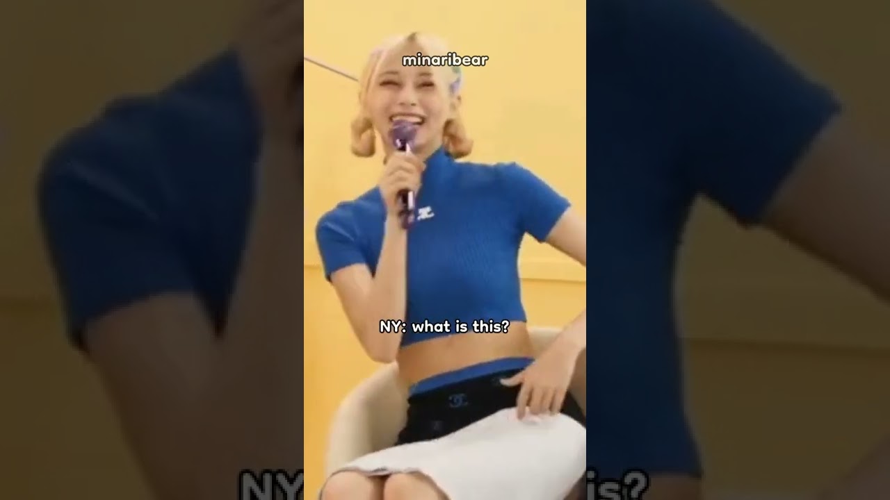 tzuyu forgot to call mina 'unnie' 😭
