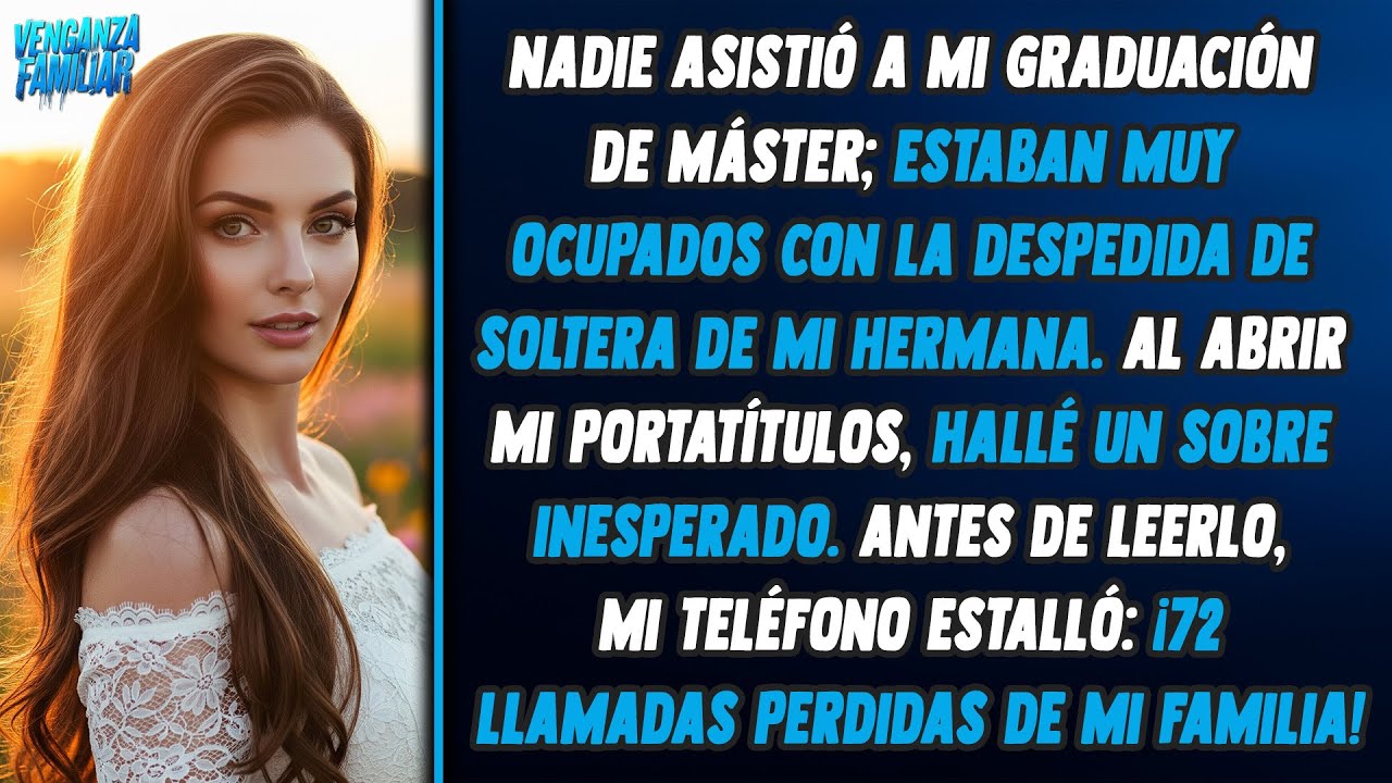 Mi familia se saltó mi graduación, hasta que descubrieron la carta que recibí.