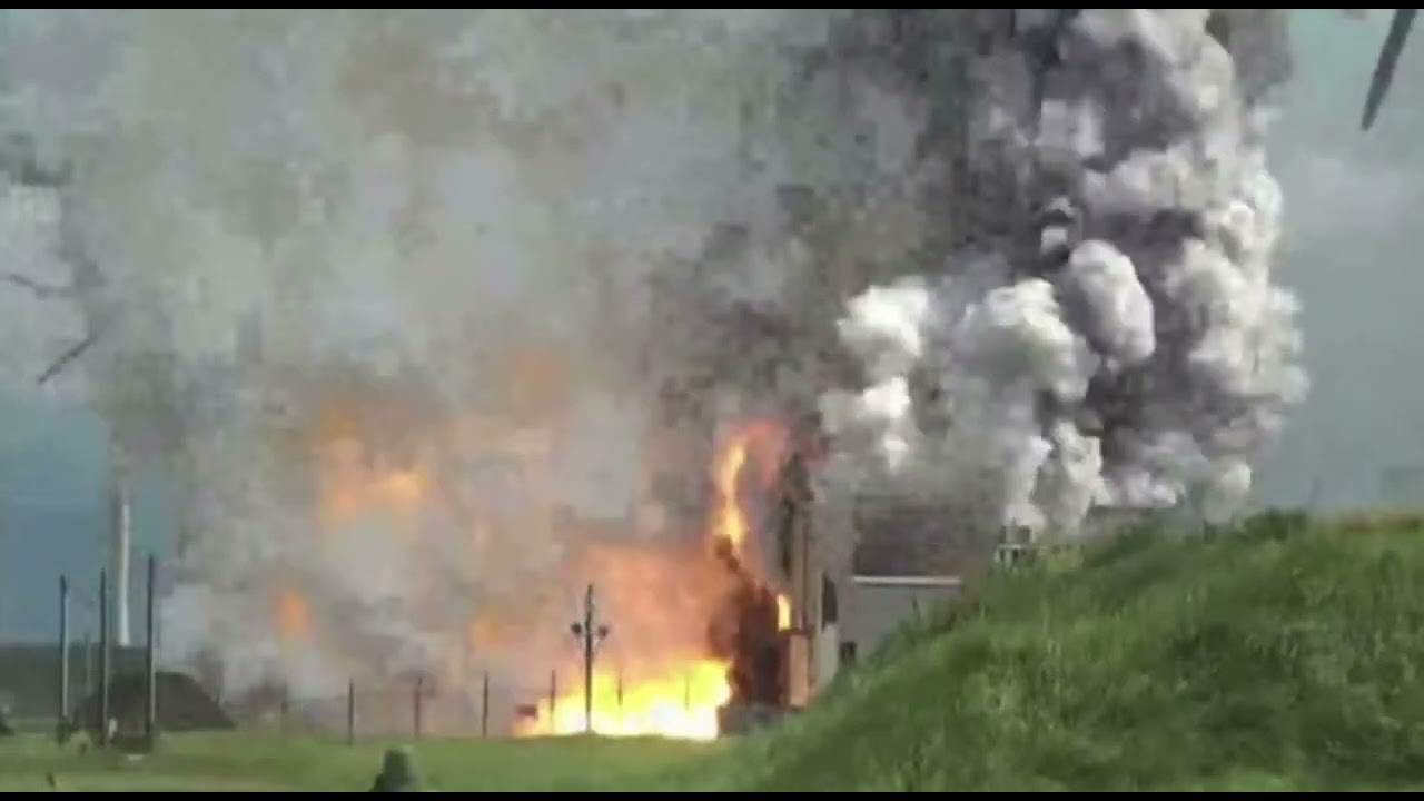 An Epsilon S rocket exploded during testing in Japan