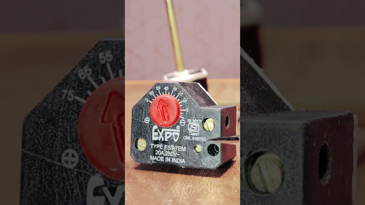 water heater geyser thermostat #geyser #diy #howtowork #shorts