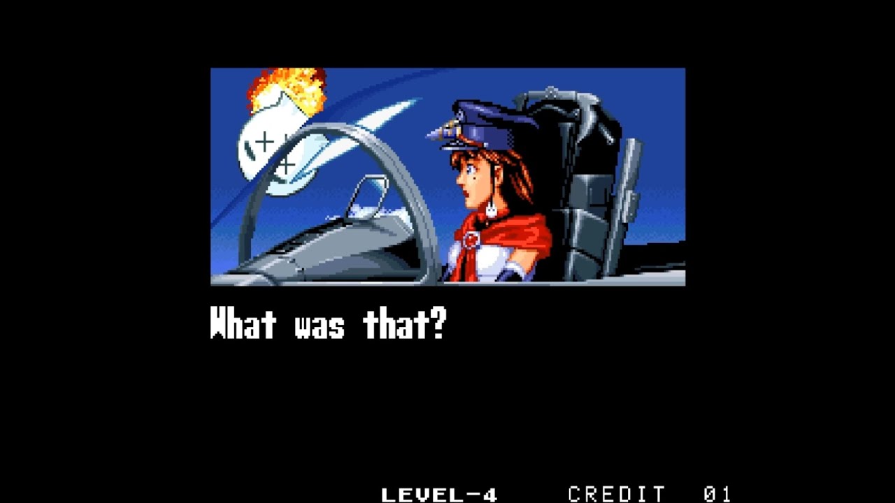 Aero Fighters 2 - Arcade - Bobby & Mao Mao ending
