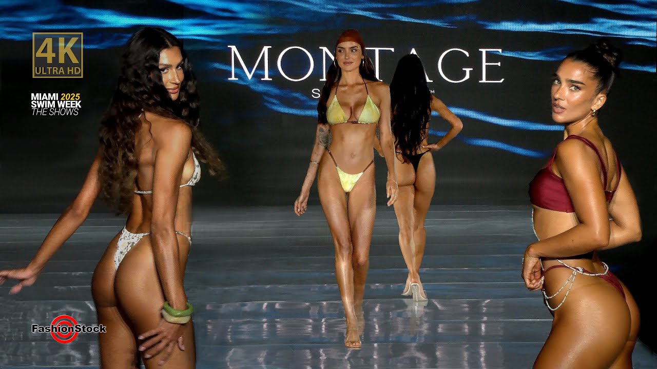 MONTAGE SWIMWEAR: 12 Designers, 1 Show, 1 Big Reveal | Miami Swim Week 2025 [4K] - PART 1