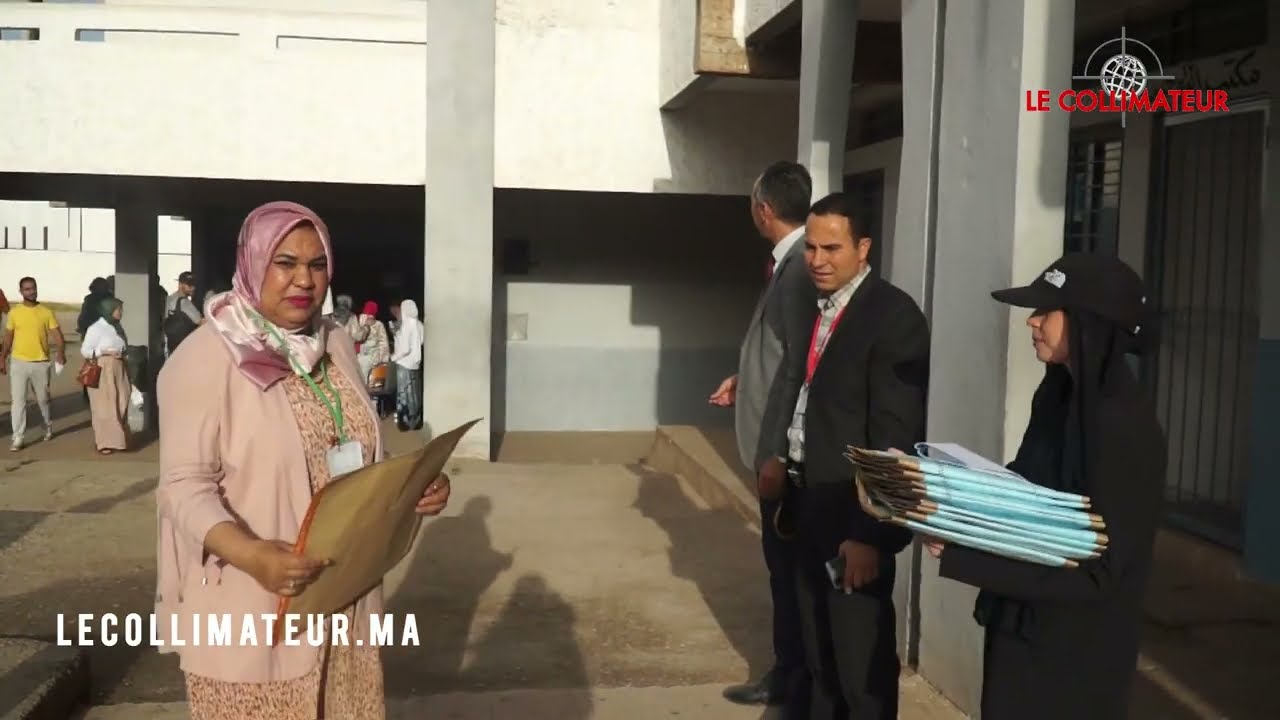 انطلاق امتحانات البكالوريا وسط تنظيم محكم وإجراءات مشددة بثانوية لسان الدين بن الخطيب التأهيلية بسلا