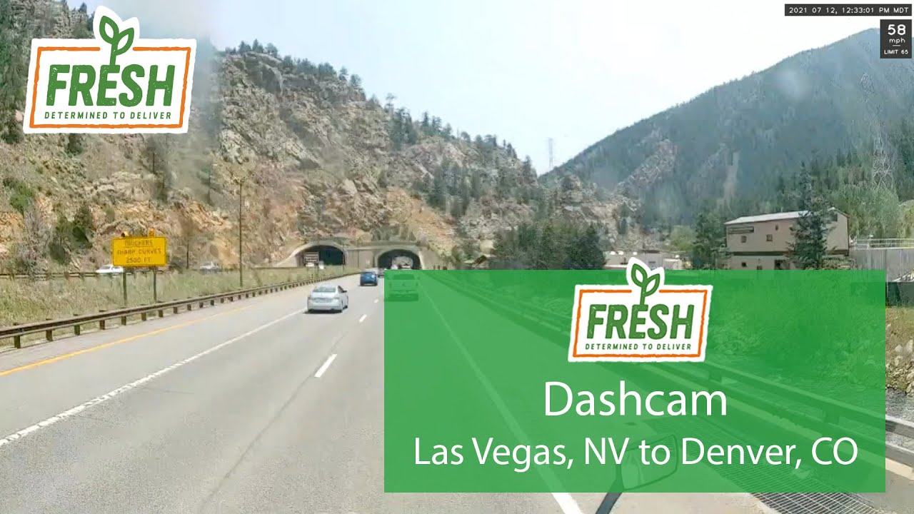 Las Vegas, NV to Denver, CO (TIME-LAPSE)