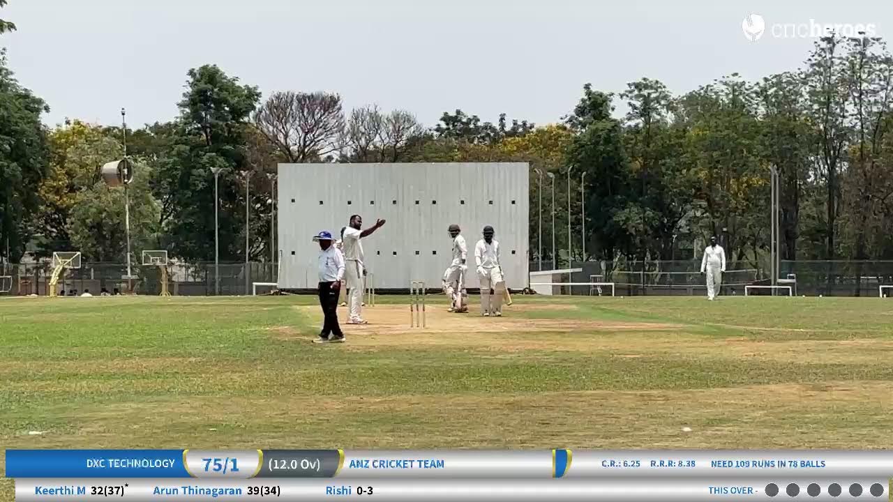 ANZ Cricket Team vs DXC TECHNOLOGY live cricket match | Infy Samarpan Cup 2025 live - Infosys Cricke