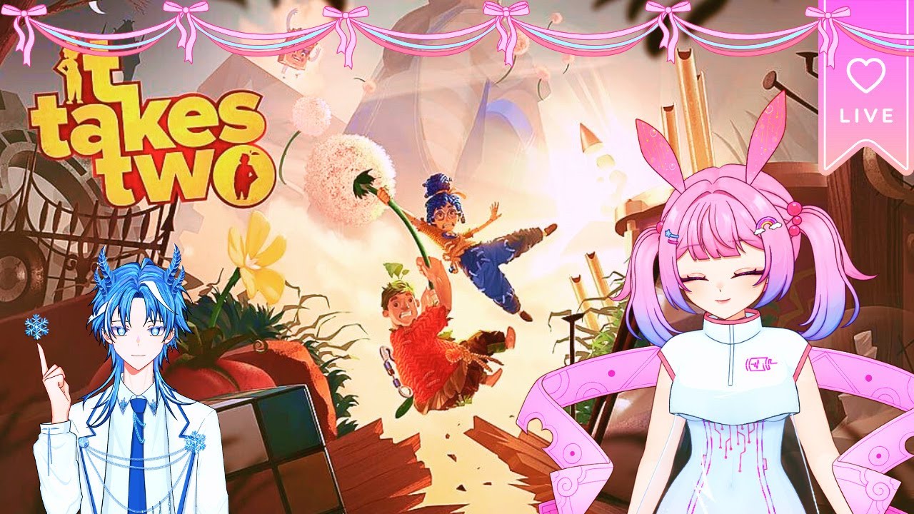 【IT TAKES TWO】#1 Are we getting divorce?【Pinkusoda x Kibo Setsuna】