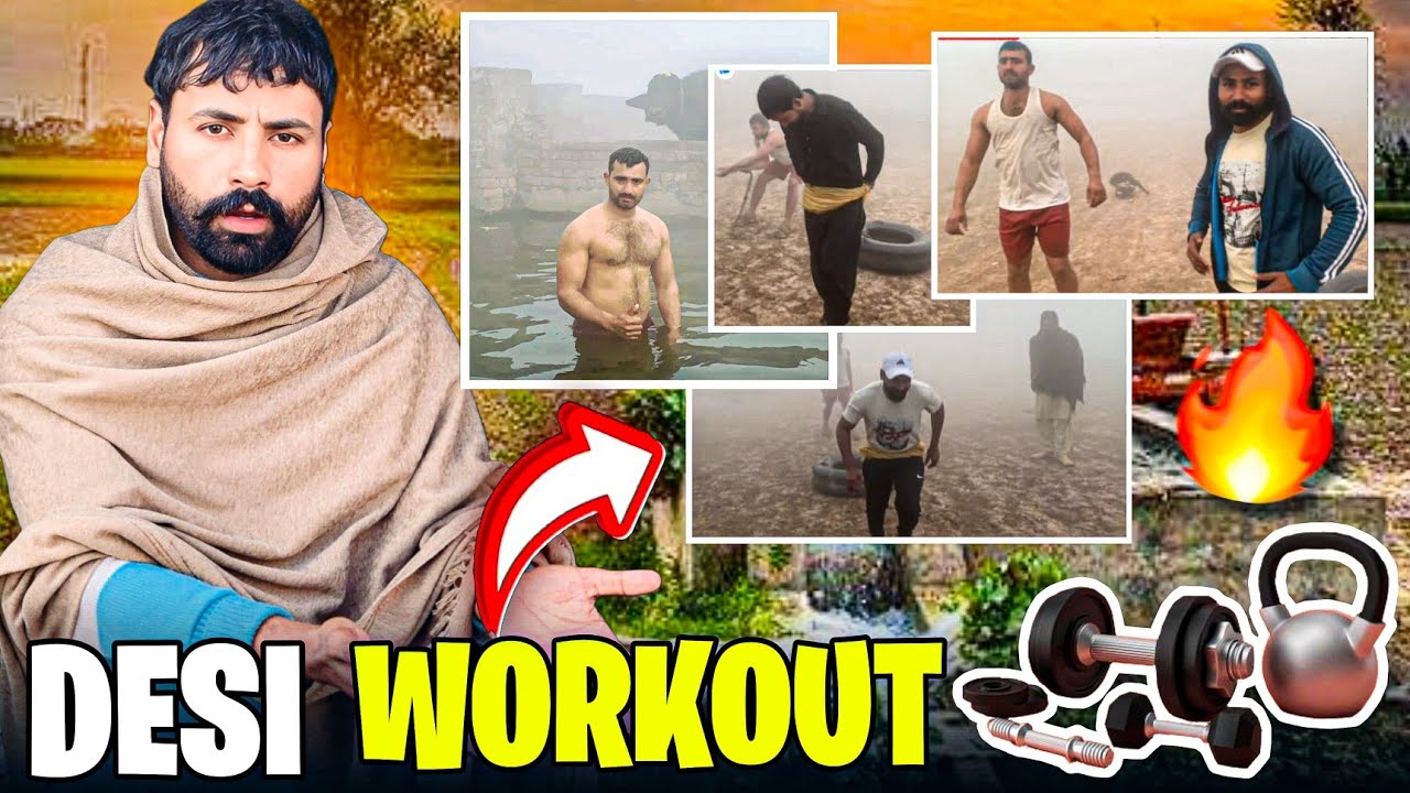 Village Gym Workout 💪🔥 | Village Gym Vlog ❣️ | Ansar Dasi Vlog