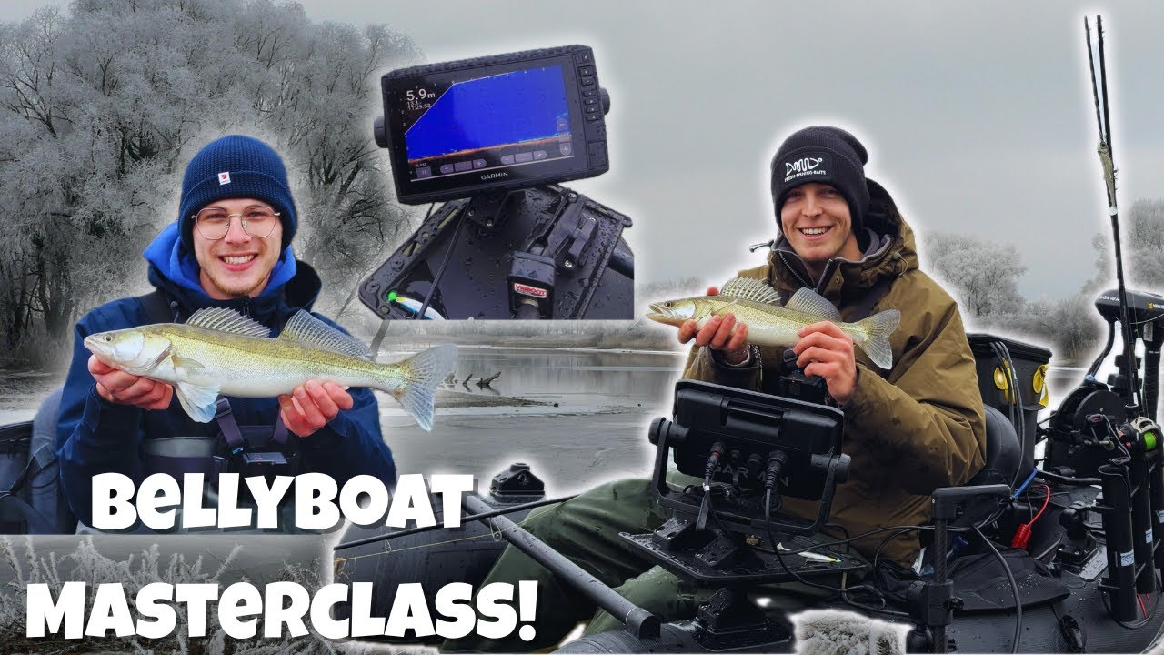 BELLYBOAT AVONTUUR op een IJSKOUDE RIVIER! | VISbazen #48