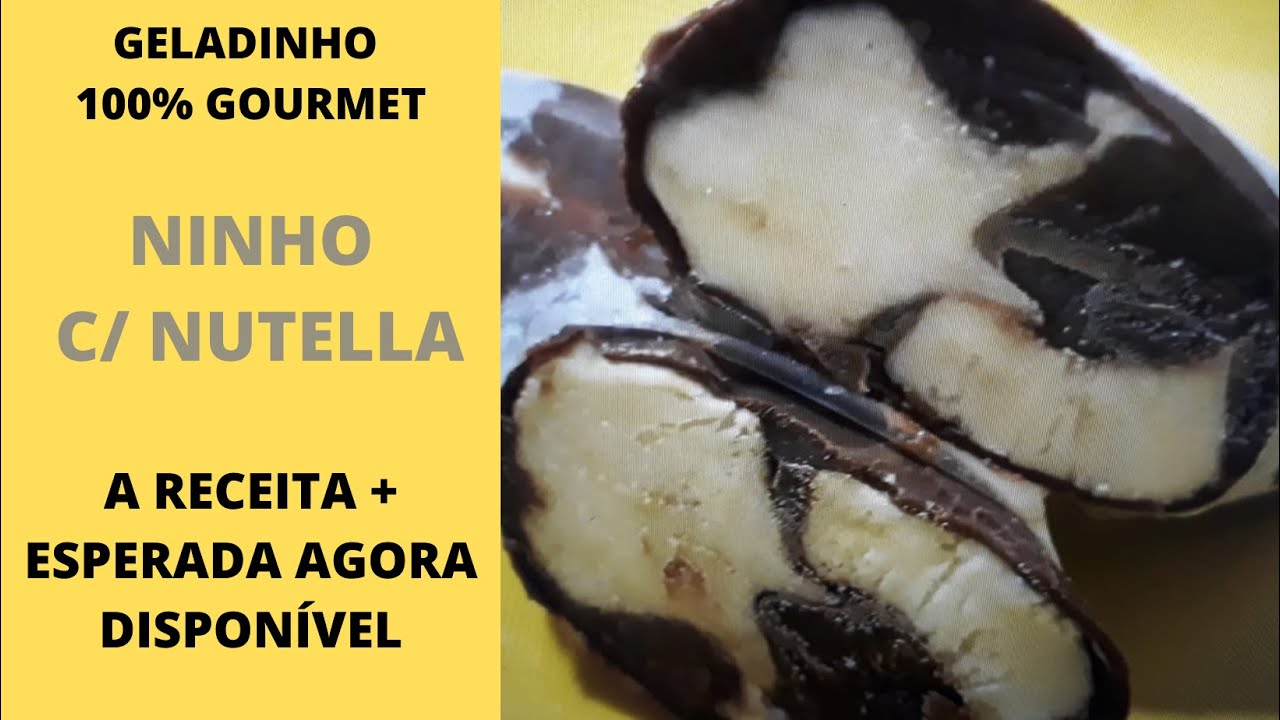NINHO C/ NUTELLA a receita mais esperada para começar o ano c/ o pé direito FATURANDO MUITO !!