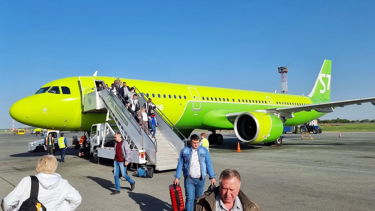 Airbus A321neo а/к S7 Airlines | Рейс Якутск - Новосибирск