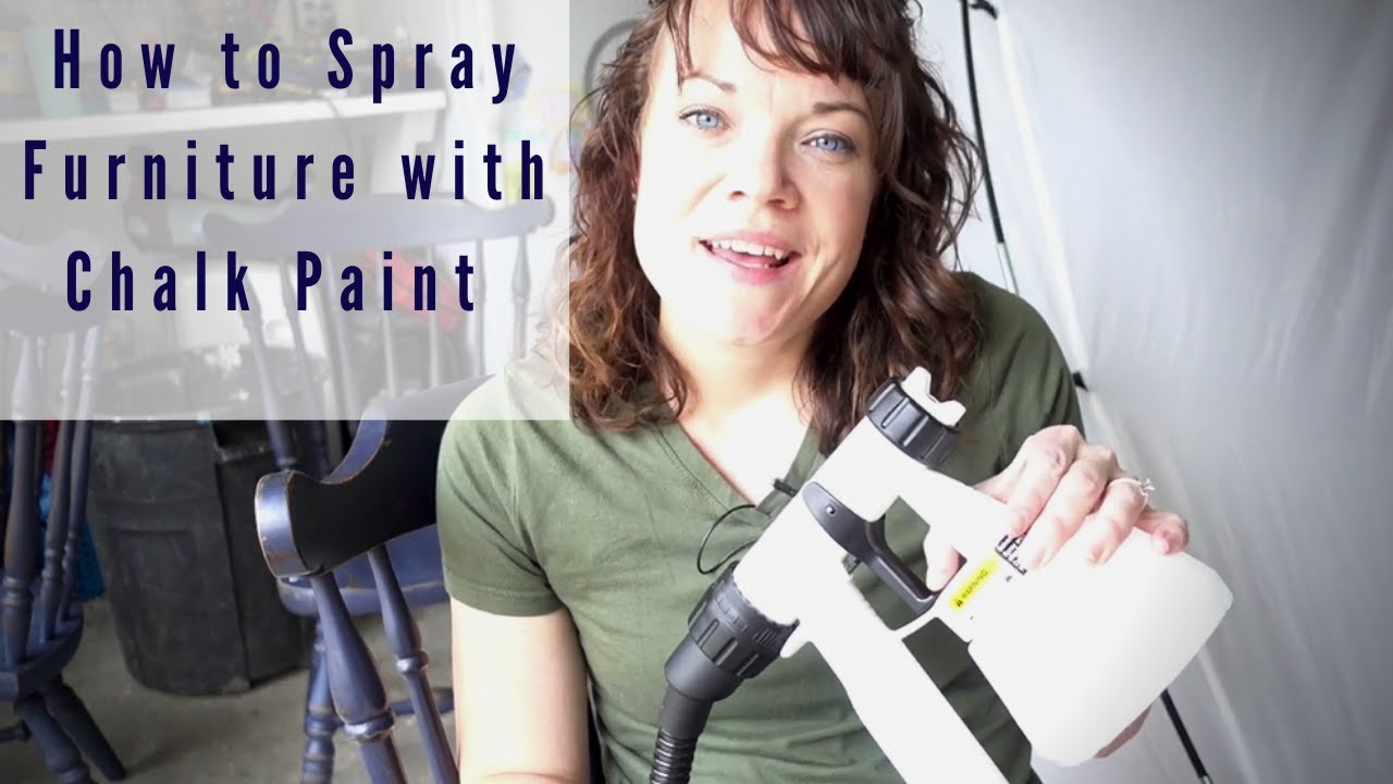 How to Spray Furniture with Chalk Paint