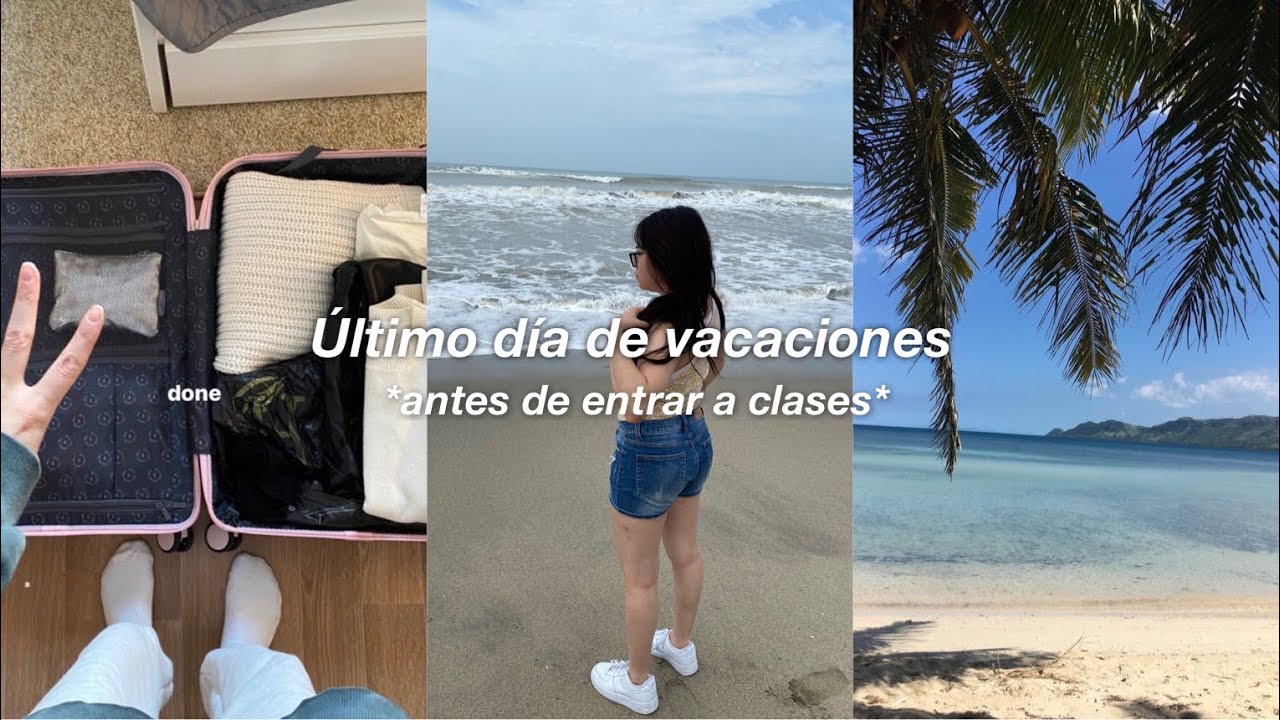 VLOG: Ultimo día de vacaciones antes de entrar a Clases