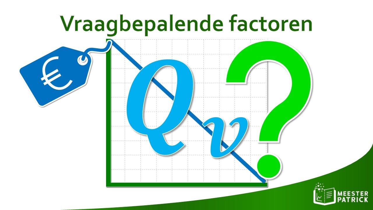 Vraagbepalende factoren | Economie
