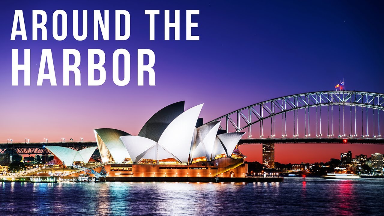 Around the Harbor | Timelapse + Aerial Footage | Sydney, Australia 4K