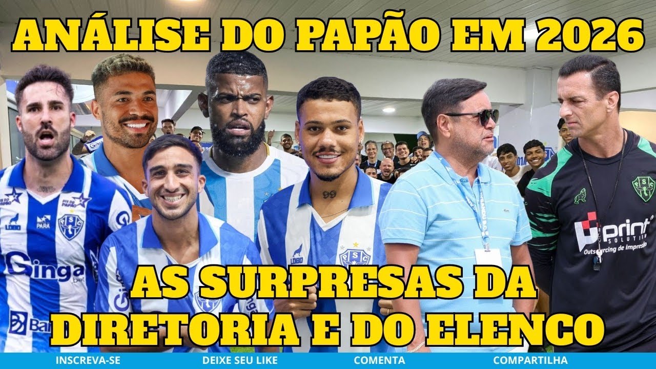 ANÁLISE REFERENTE AO PAPÃO 2026
