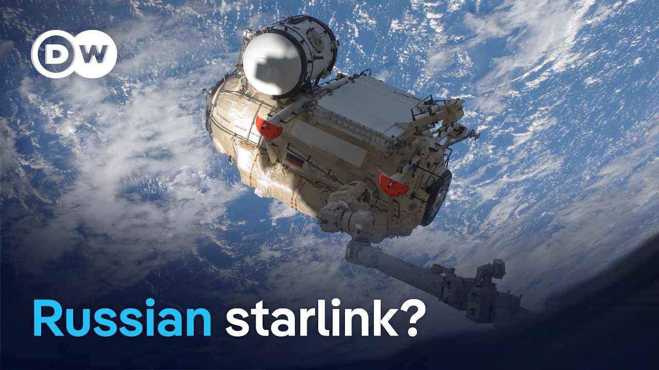 Russia is racing to bring its own satellite internet to the battlefield &ndash; and beyond | DW News