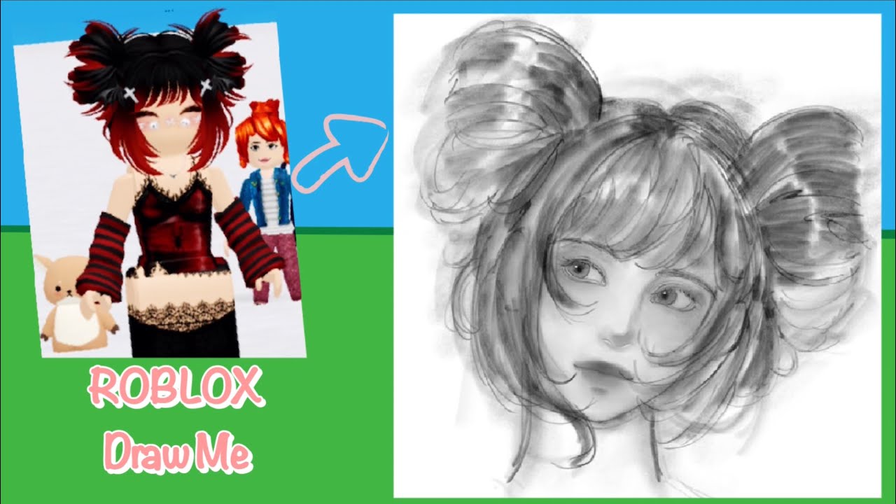 Artist plays ROBLOX DRAW ME | 🫧