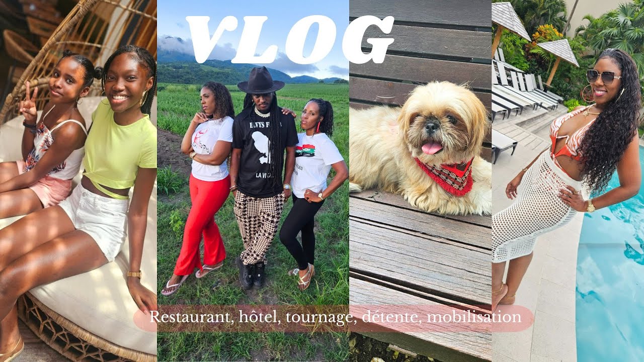 VLOG : Journée détente, restaurant, enregistrement, tournage de clip avec l'artiste ELVYS FUTUR