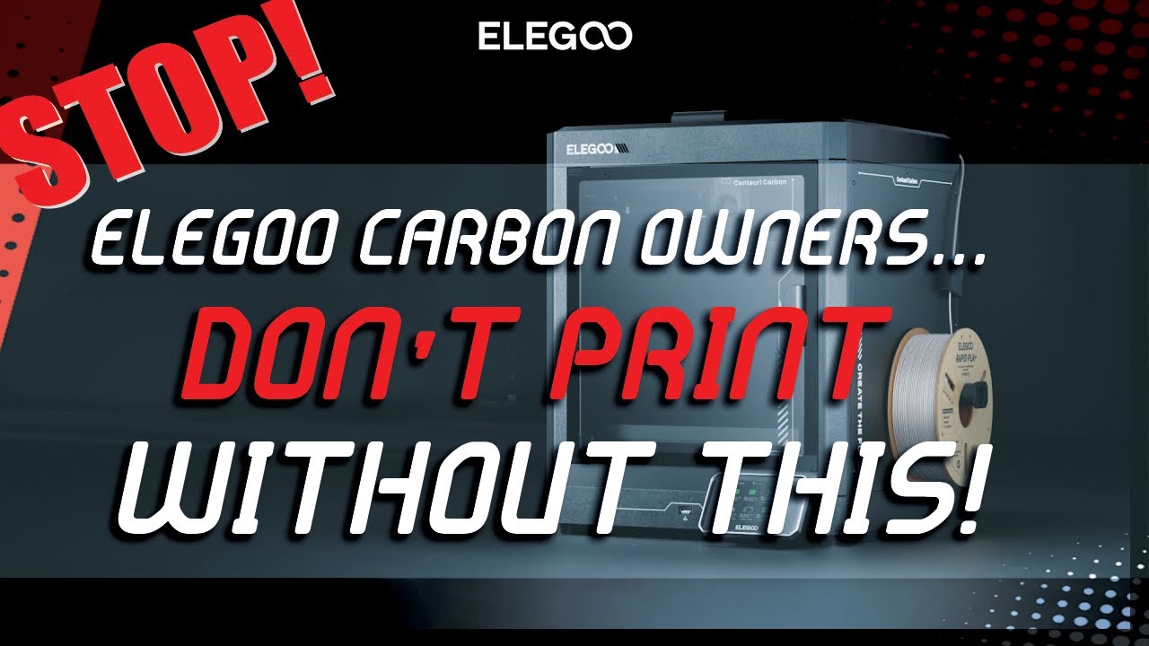 Ультимативный Elegoo Centauri Carbon FIX